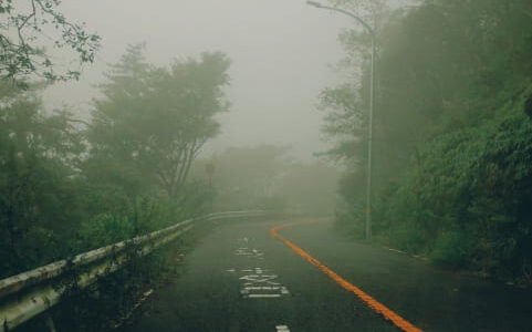 濃霧が出たときの走行方法 濃霧が出たときの走行方法